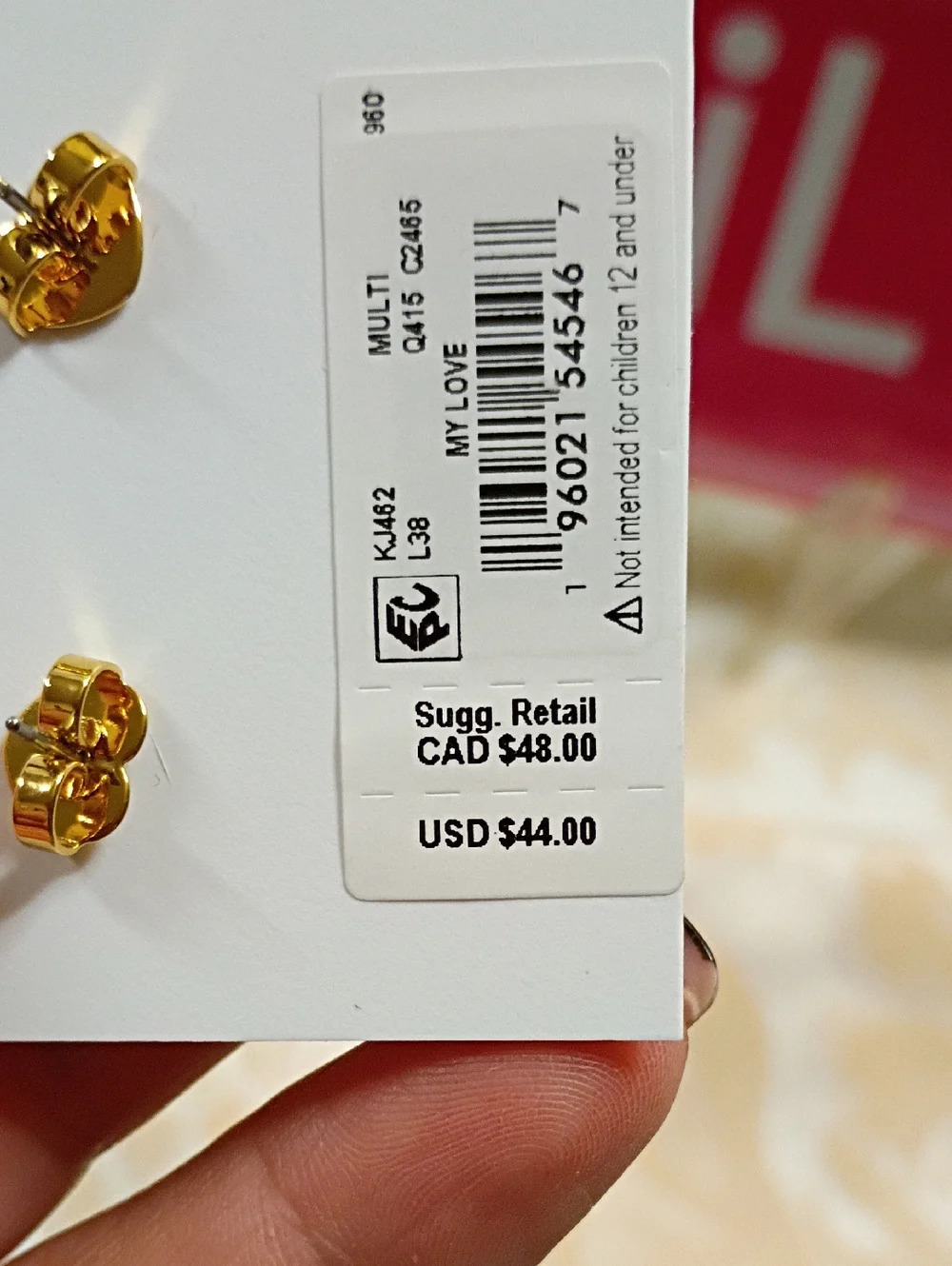 Kate Spade Earrings - Picture 3 of 3